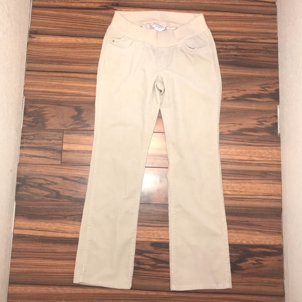 Donated- Maternity Cream Corduroy by Motherhood